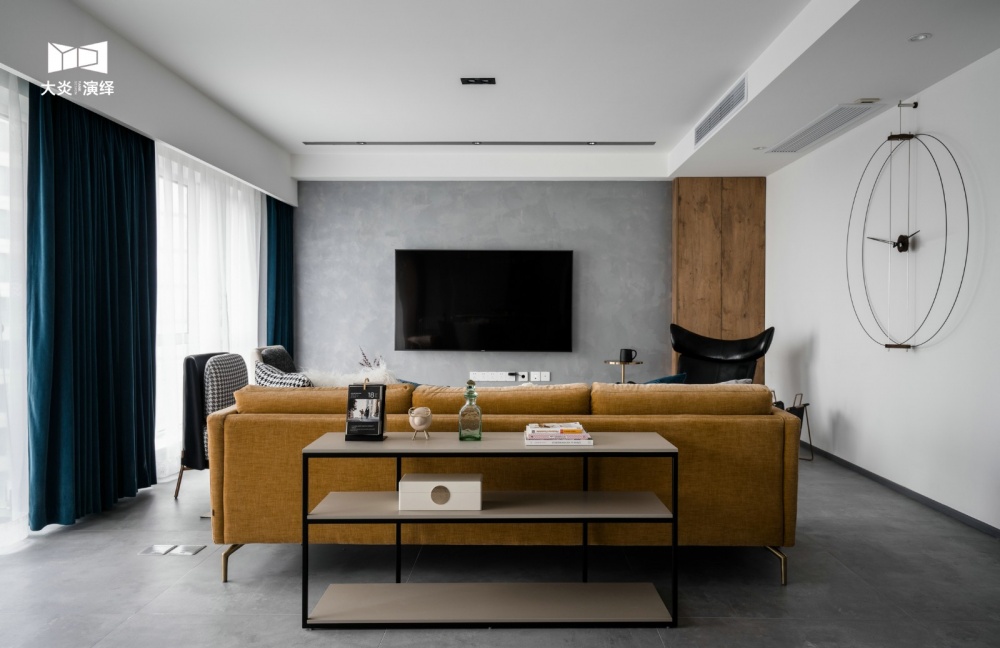 客厅窗帘3装修效果图让人舒适的生活方式，智能设计解现代简约客厅设计图片赏析
