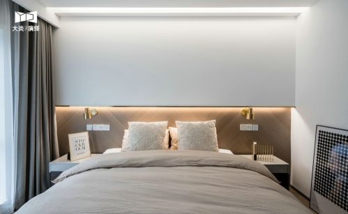 卧室窗帘4装修效果图让人舒适的生活方式，智能设计解