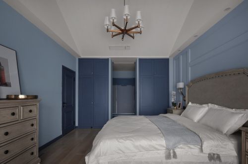 卧室床头柜3装修效果图有一种安静的颜色在眼前