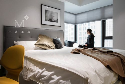 卧室床头柜3装修效果图【一米家居】艺术公寓的当代形式