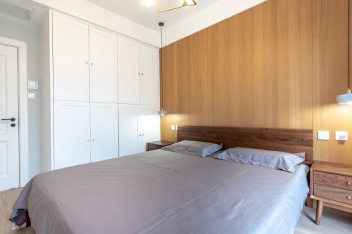 卧室衣柜2装修效果图原木环保新生活，三代同堂共享天