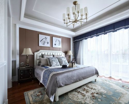 卧室窗帘装修效果图法式新贵浪漫屋