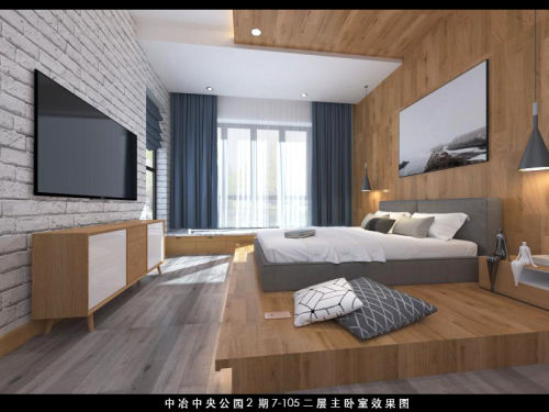 卧室装修效果图自由生活别墅豪宅日式家装装修案例效果图