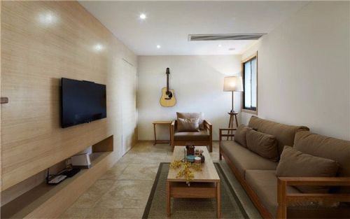 客厅装修效果图复式成品200m²以上复式现代简约家装装修案例效果图