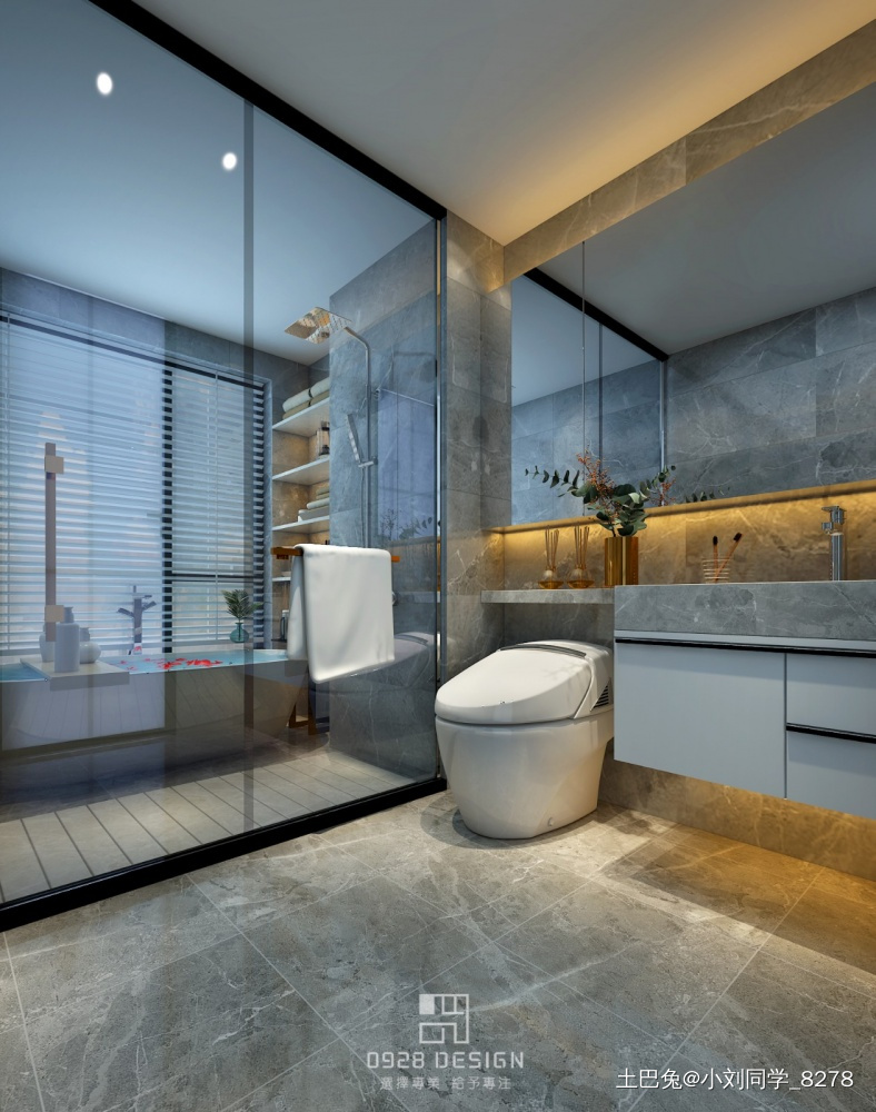 现代风格家居设计现代简约卫生间设计图片赏析