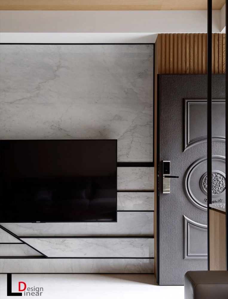客厅电视背景墙5装修效果图现代摩登暖心住宅现代简约客厅设计图片赏析
