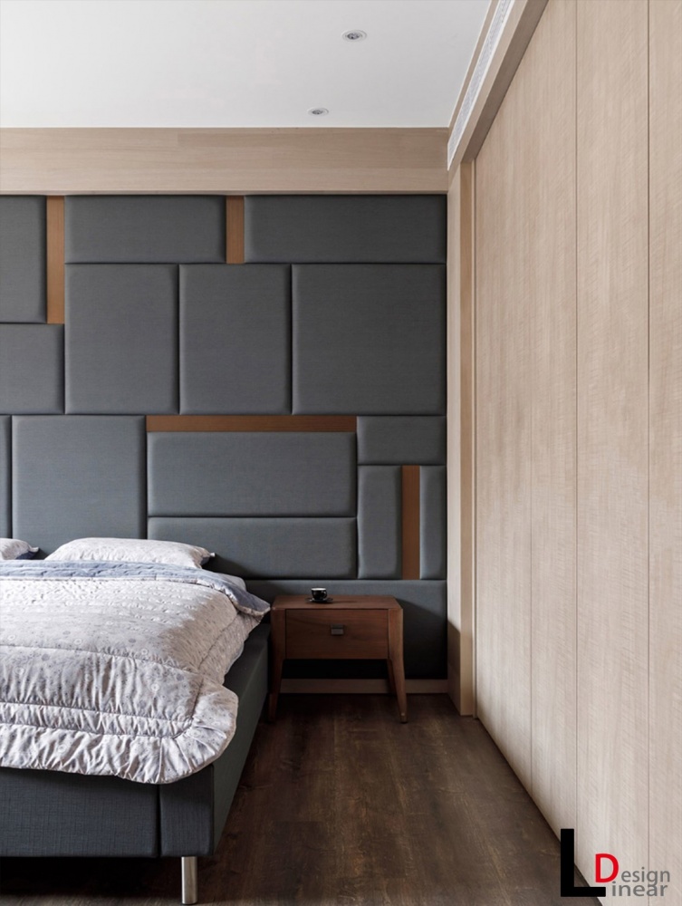 卧室床头柜1装修效果图现代摩登暖心住宅现代简约卧室设计图片赏析