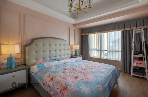 卧室窗帘1装修效果图重庆北大资源博雅装修美式风格俏