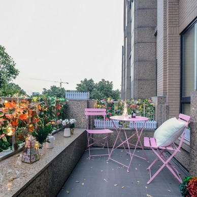 北欧ins风公寓—阳台图片