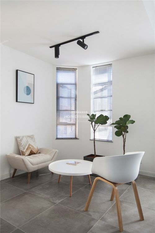 极简主义男士公寓，向往的生活无需过多装饰功能区木地板现代简约功能区设计图片赏析