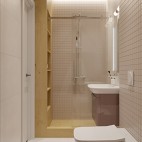 70平米现代简约—卫生间图片