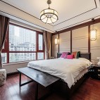 124平米中式现代—卧室图片