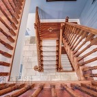 美式经典别墅豪宅—楼梯图片