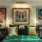 32㎡迷你公寓，变身Art Deco风—卧室图片
