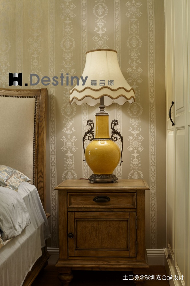 去繁为简的美式温馨家美式卧室设计图片赏析