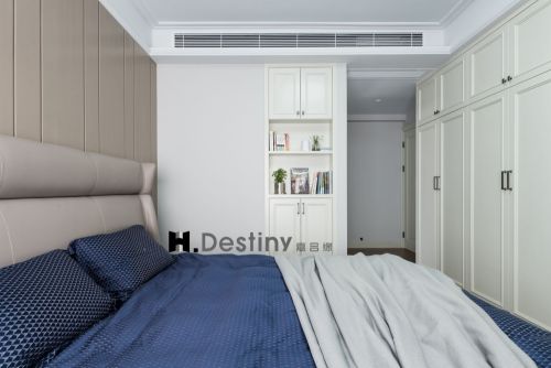 三居现代简约125㎡卧室装修设计效果图