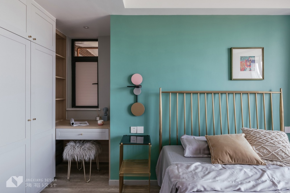 木地板装修效果图打通2套小公寓，获得舒适的生活北欧极简设计图片赏析