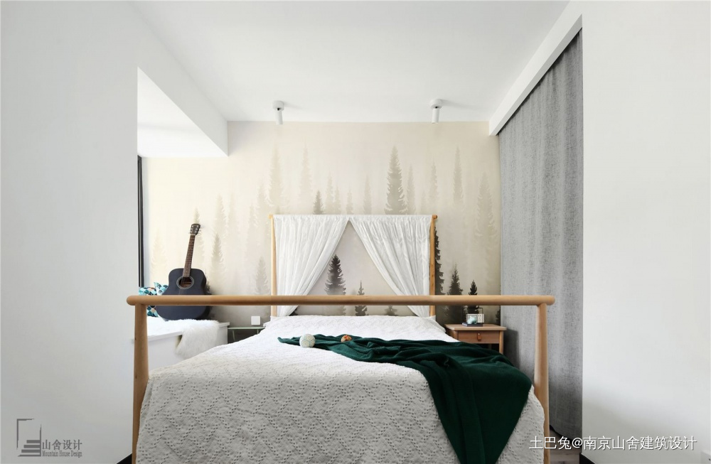 爱丽丝的梦幻森林北欧风卧室设计图片赏析