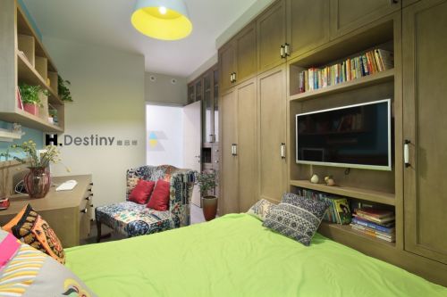 卧室1装修效果图色彩空间的个性之家