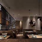 餐厅空间设计【艺鼎新作】 炭舍——就餐区图片