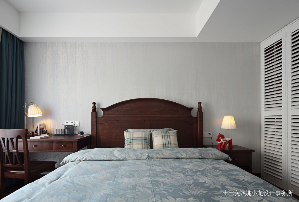 法兰谷新中式新中式卧室设计图片赏析