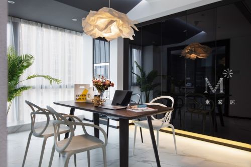 厨房窗帘装修效果图一间有质感的单身公寓助你“早日