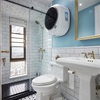 禾舍设计 极简浪漫轻法式，典雅精致美宅——卫生间图片