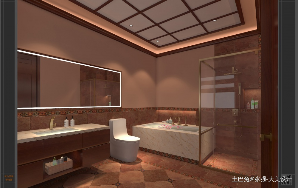 美式风格家居设计美式卫生间设计图片赏析