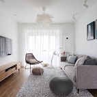 90平米日式风格——客厅图片
