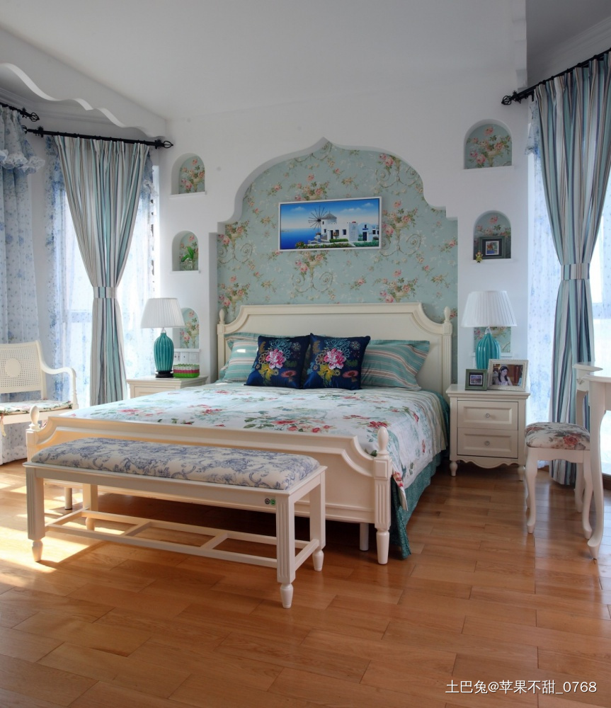 幸福海岸地中海混搭其他卧室设计图片赏析