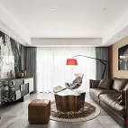 薄荷设计《以现代轻奢美学诠释新贵生活》——客厅图片