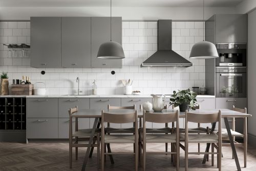 厨房瓷砖2装修效果图北欧餐厅设计方案分享素材