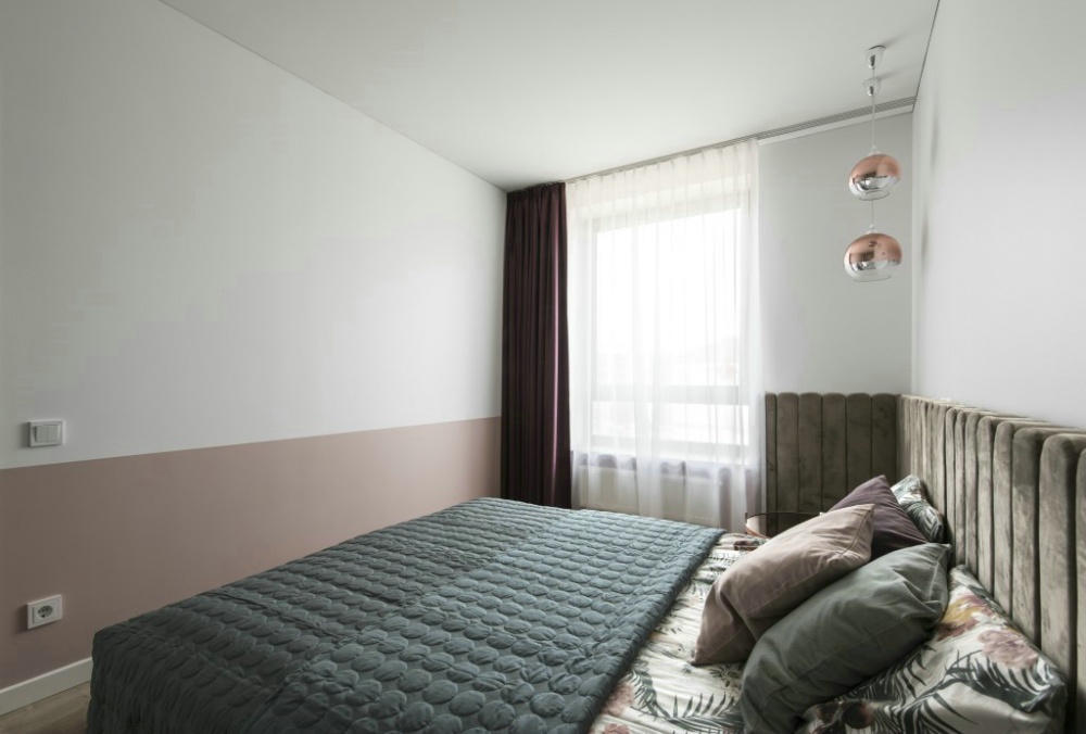 卧室床2装修效果图北欧风格I描绘现代简约卧室设计图片赏析