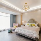 380平米中式现代卧室设计图