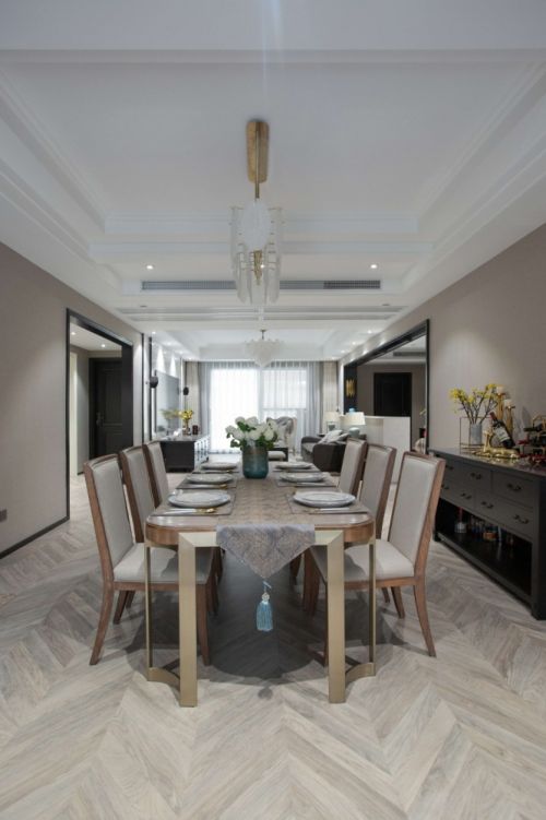 禾易空间设计《自然而然》厨房窗帘151-200m²四居及以上潮流混搭家装装修案例效果图