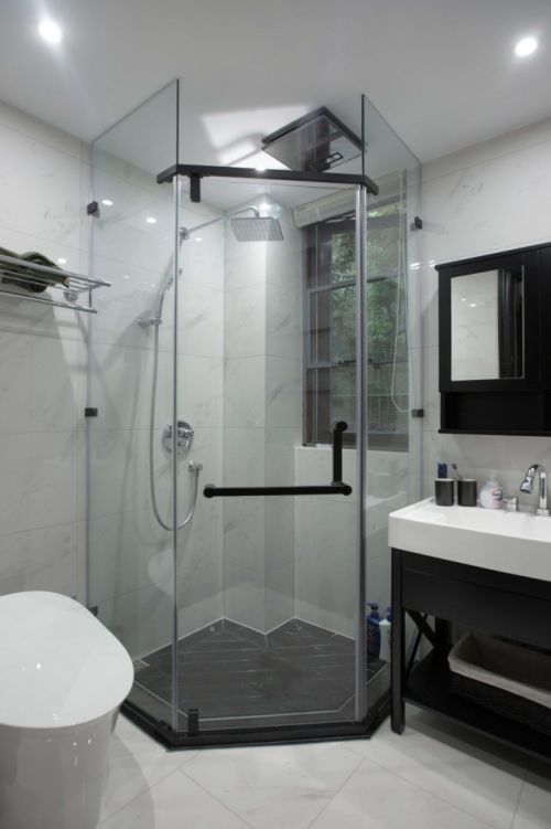 卫生间洗漱台2装修效果图禾易空间设计《自然而然》