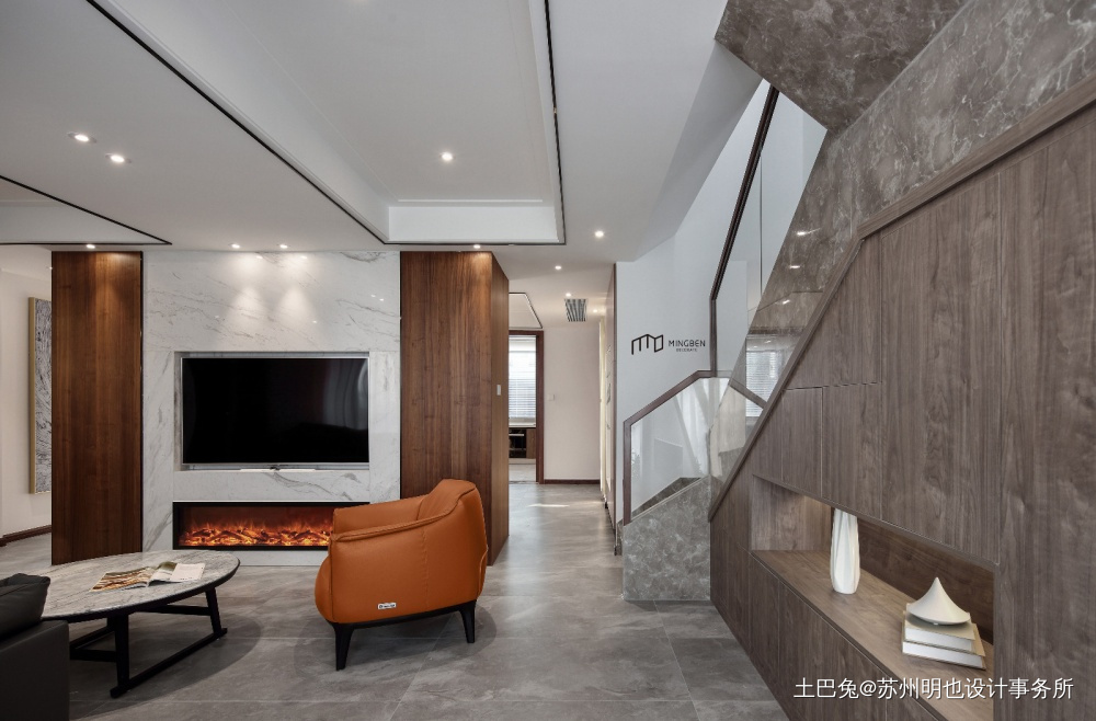 名本设计空间的章法现代简约客厅设计图片赏析