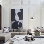 优雅又时髦的现代摩登风范——客厅图片