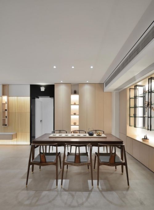 厨房装修效果图重庆龙湖源著新中式设计案例塞维