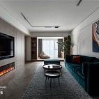 92平米现代简约客厅设计图