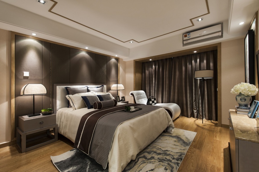 卧室窗帘4装修效果图万安县影视城顶级全红木中式古典其他卧室设计图片赏析