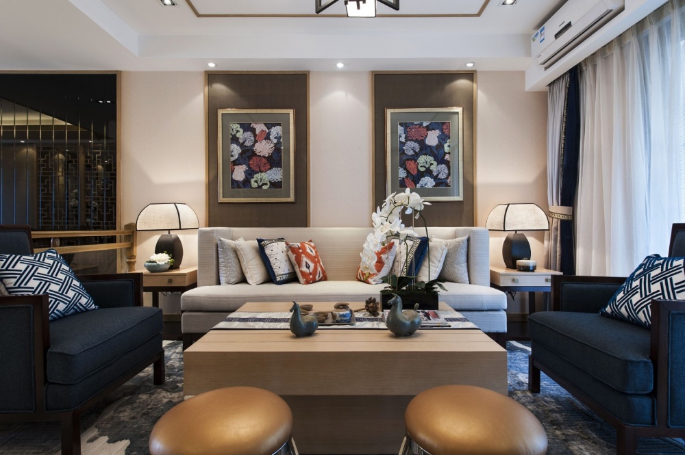 客厅窗帘2装修效果图万安县影视城顶级全红木中式古典其他客厅设计图片赏析