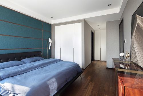 现代简约198㎡四居卧室装饰设计图