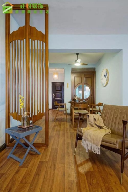客厅窗帘3装修效果图谁说中式风格的沙发必须是木质的