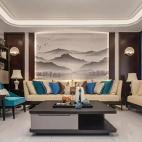 300平中式现代——客厅图片