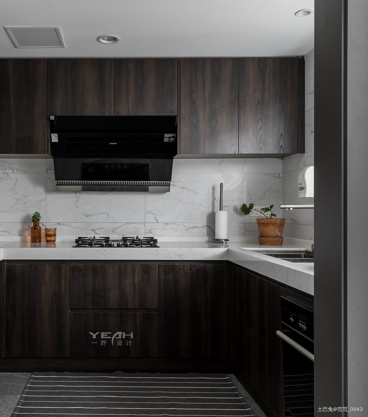 保利独墅西岸90㎡与光同尘现代简约厨房设计图片赏析