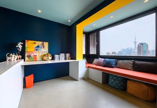 客厅窗帘1装修效果图上海松柏公寓改造