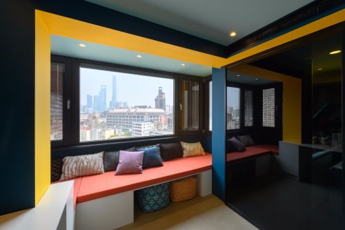 客厅2装修效果图上海松柏公寓改造