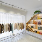 购物空间设计：七月服装店——展示区图片