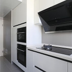 黑、白、灰精致家居打造——厨房图片
